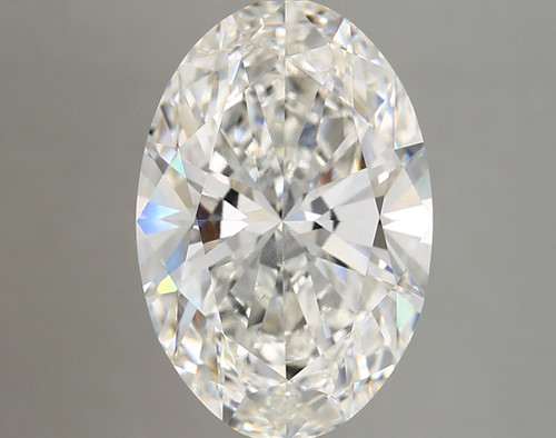 6.70 Carat Oval Lab Grown