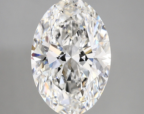 3.81 Carat Oval Lab Grown