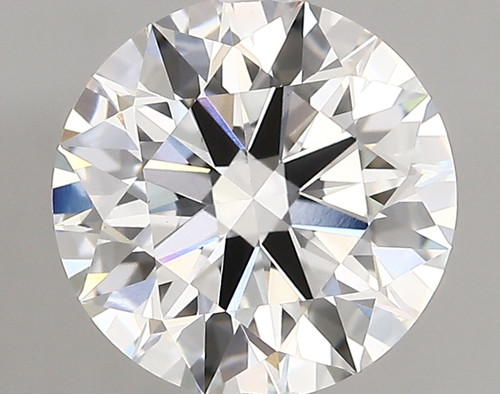 2.84 Carat Round Cut Lab Grown