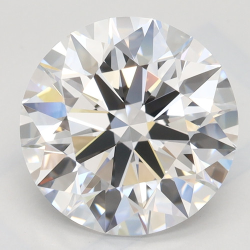 3.03 Carat Round Cut Lab Grown
