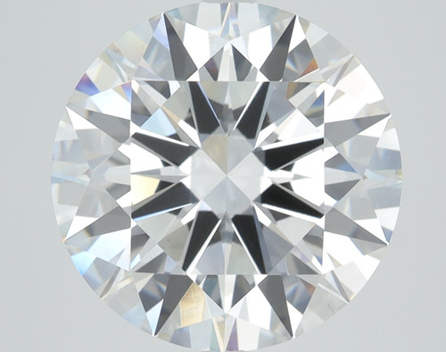 6.05 Carat Round Cut Lab Grown