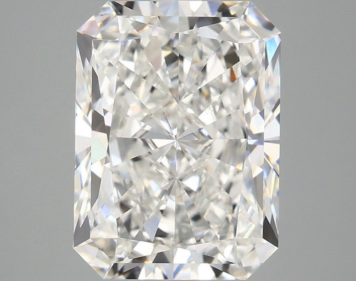 3.82 Carat Radiant Lab Grown