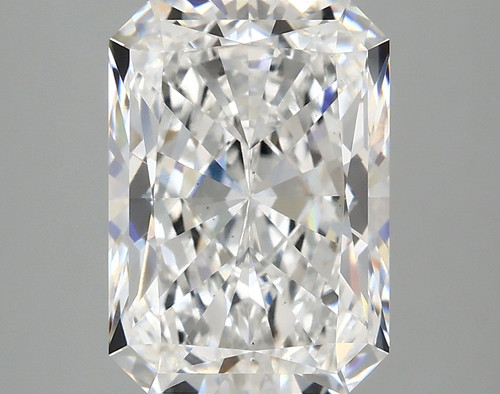 3.86 Carat Radiant Lab Grown