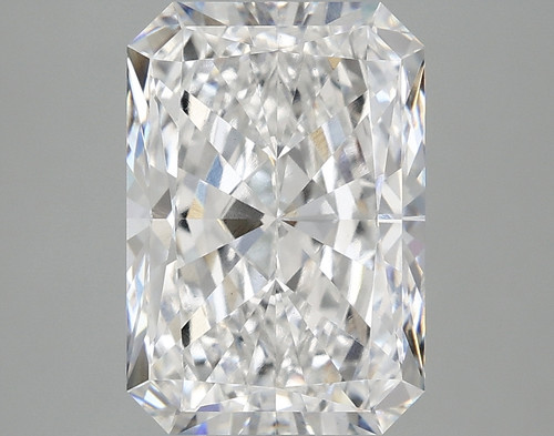 3.81 Carat Radiant Lab Grown