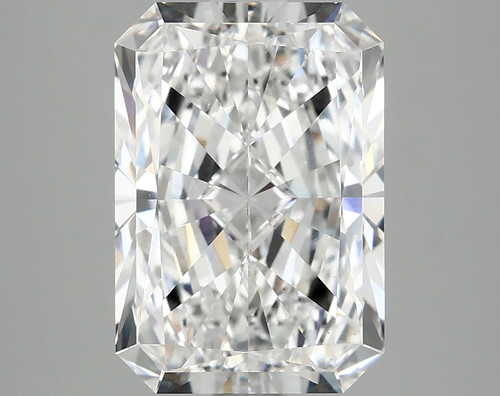 3.82 Carat Radiant Lab Grown