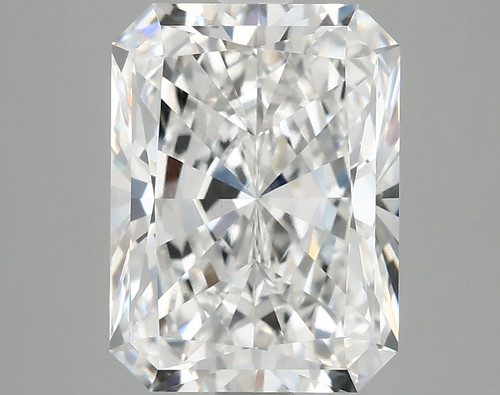 3.82 Carat Radiant Lab Grown