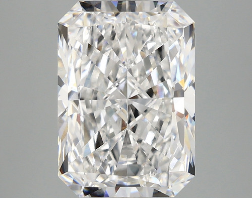 3.94 Carat Radiant Lab Grown