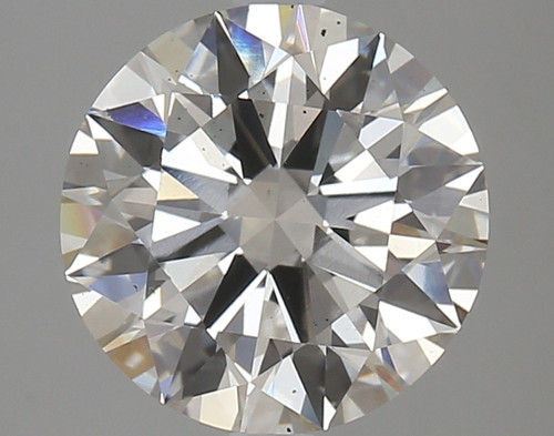 3.58 Carat Round Cut Lab Grown