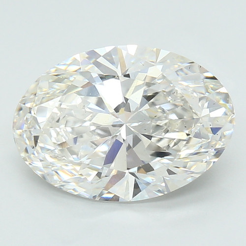 3.54 Carat Oval Lab Grown