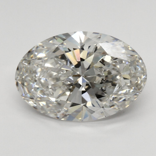 3.80 Carat Oval Lab Grown
