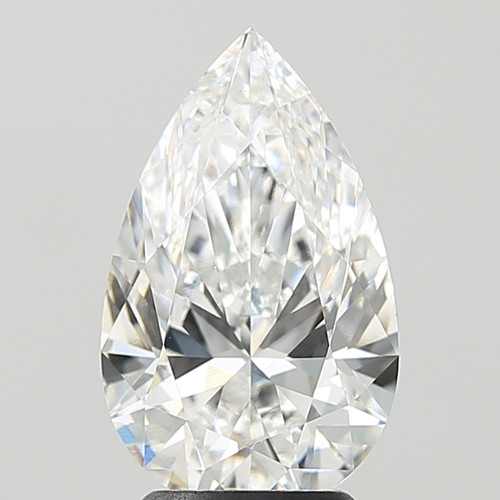 3.08 Carat Pear Lab Grown