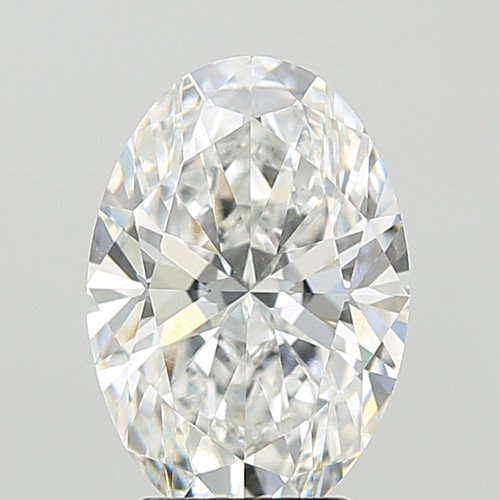 3.08 Carat Oval Lab Grown