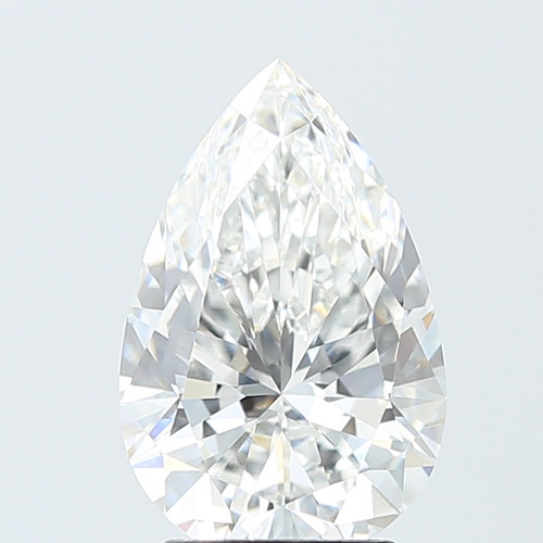 3.03 Carat Pear Lab Grown