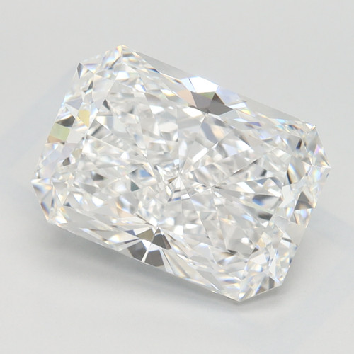 3.42 Carat Radiant Lab Grown
