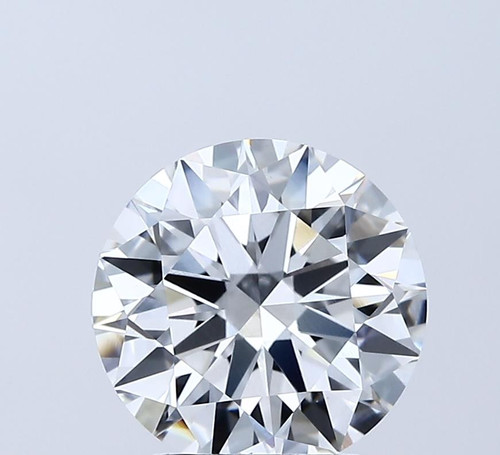 2.52 Carat Round Cut Lab Grown