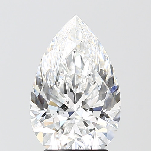 3.08 Carat Pear Lab Grown