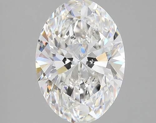 3.70 Carat Oval Lab Grown