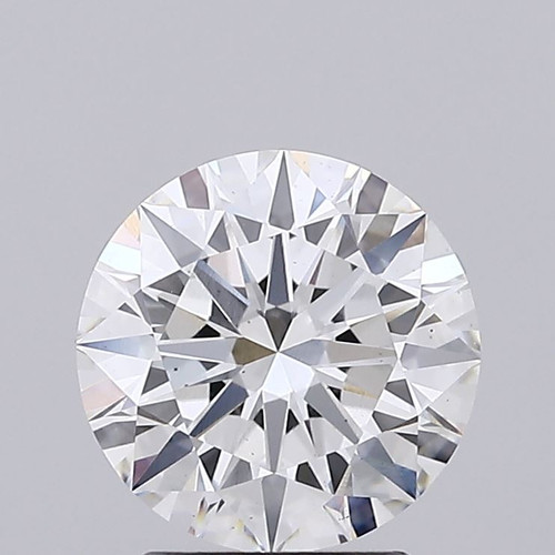 2.21 Carat Round Cut Lab Grown