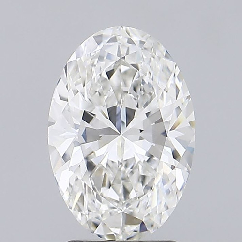 2.48 Carat Oval Lab Grown