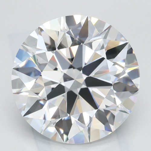 3.83 Carat Round Cut Lab Grown 3.83 Carat Round Cut Lab Grown