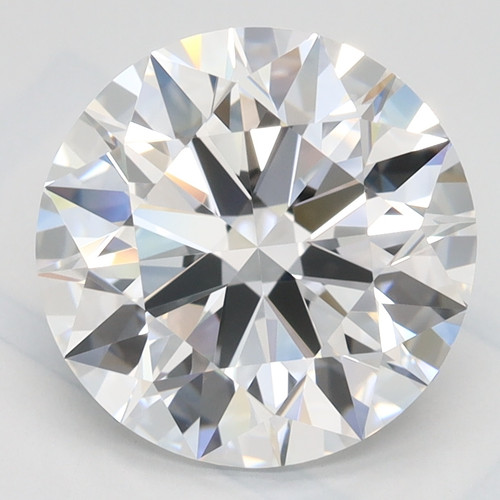 3.12 Carat Round Cut Lab Grown