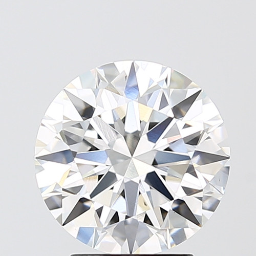 3.01 Carat Round Cut Lab Grown