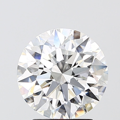 2.57 Carat Round Cut Lab Grown