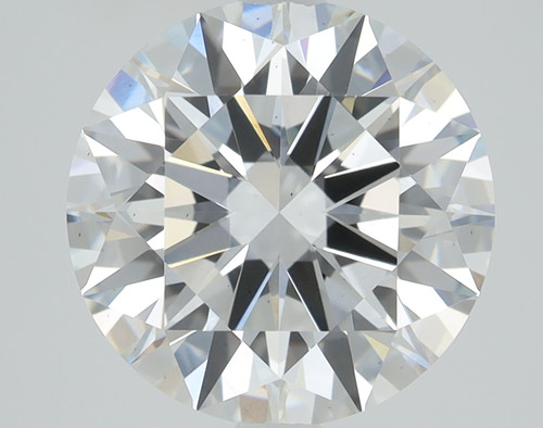 3.09 Carat Round Cut Lab Grown