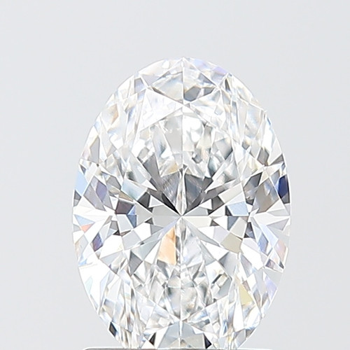 1.58 Carat Oval Lab Grown