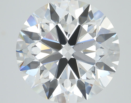 6.04 Carat Round Cut Lab Grown 6.04 Carat Round Cut Lab Grown