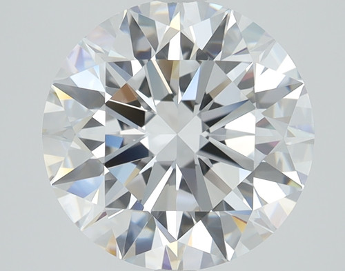 3.51 Carat Round Cut Lab Grown