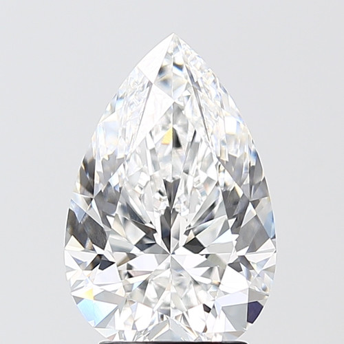 3.07 Carat Pear Lab Grown