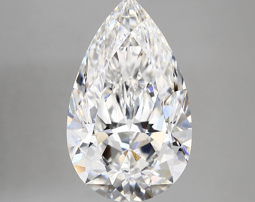 5.76 Carat Pear Lab Grown
