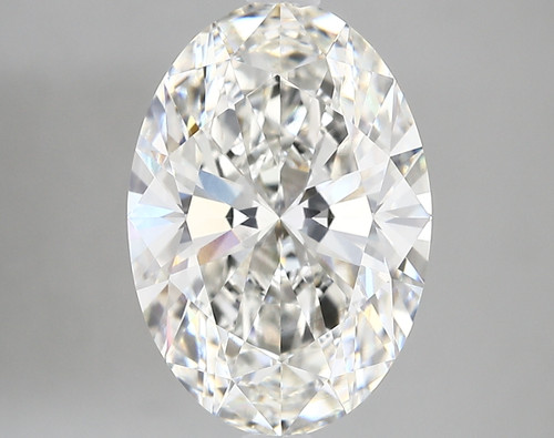 4.48 Carat Oval Lab Grown