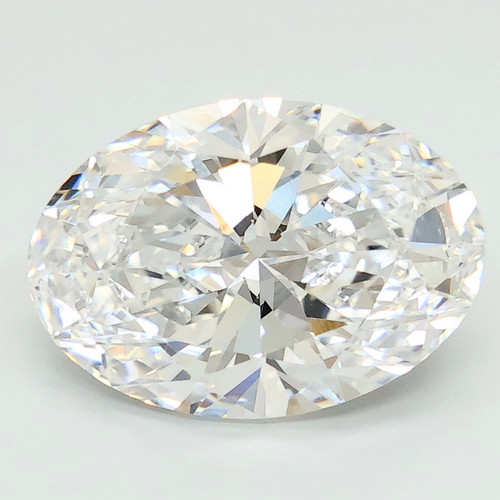 3.51 Carat Oval Lab Grown