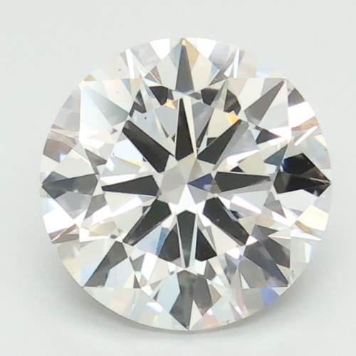 2.01 Carat Round Cut Lab Grown
