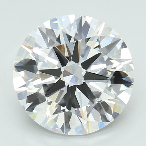 4.03 Carat Round Cut Lab Grown