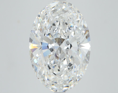 5.49 Carat Oval Lab Grown