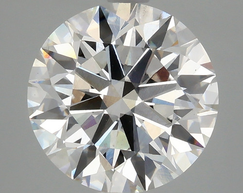 3.41 Carat Round Cut Lab Grown