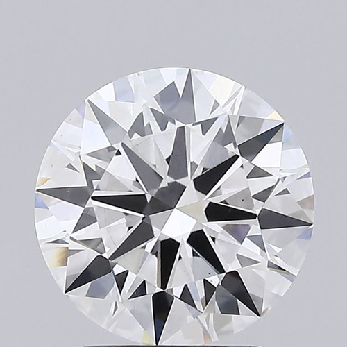 3.05 Carat Round Cut Lab Grown