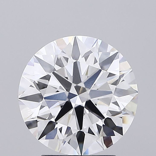 3.02 Carat Round Cut Lab Grown