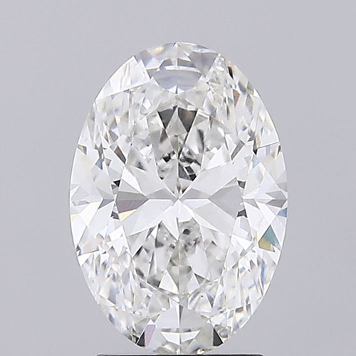 2.78 Carat Oval Lab Grown