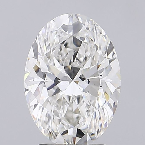 2.57 Carat Oval Lab Grown 2.57 Carat Oval Lab Grown