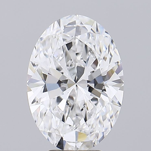 3.59 Carat Oval Lab Grown
