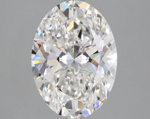 2.96 Carat Oval Lab Grown