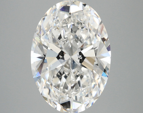 5.63 Carat Oval Lab Grown
