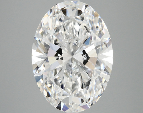 5.51 Carat Oval Lab Grown