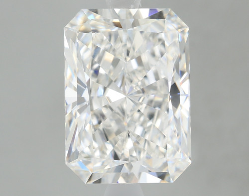 4.44 Carat Radiant Lab Grown
