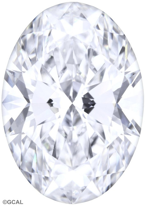 2.73 Carat Oval Lab Grown