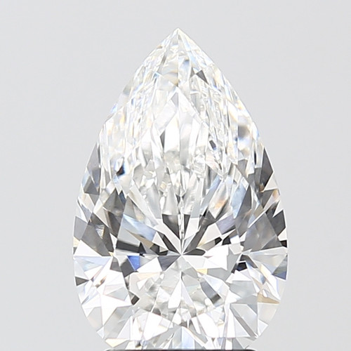 3.03 Carat Pear Lab Grown